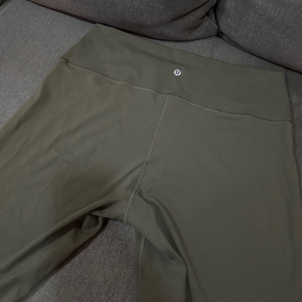 Lululemon Dark Olive leggings size 14